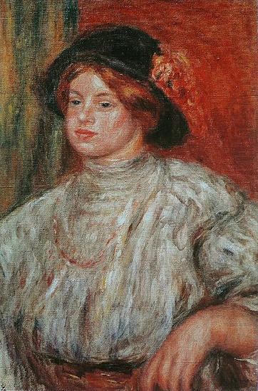Pierre Auguste Renoir Gabrielle au chapeau china oil painting image
